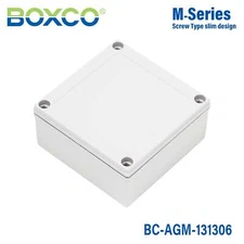 Boxco M-Series 5.12 x 5.12 x 2.36 Inches(130 x 130 x 60mm) Plastic Enclosure, IP