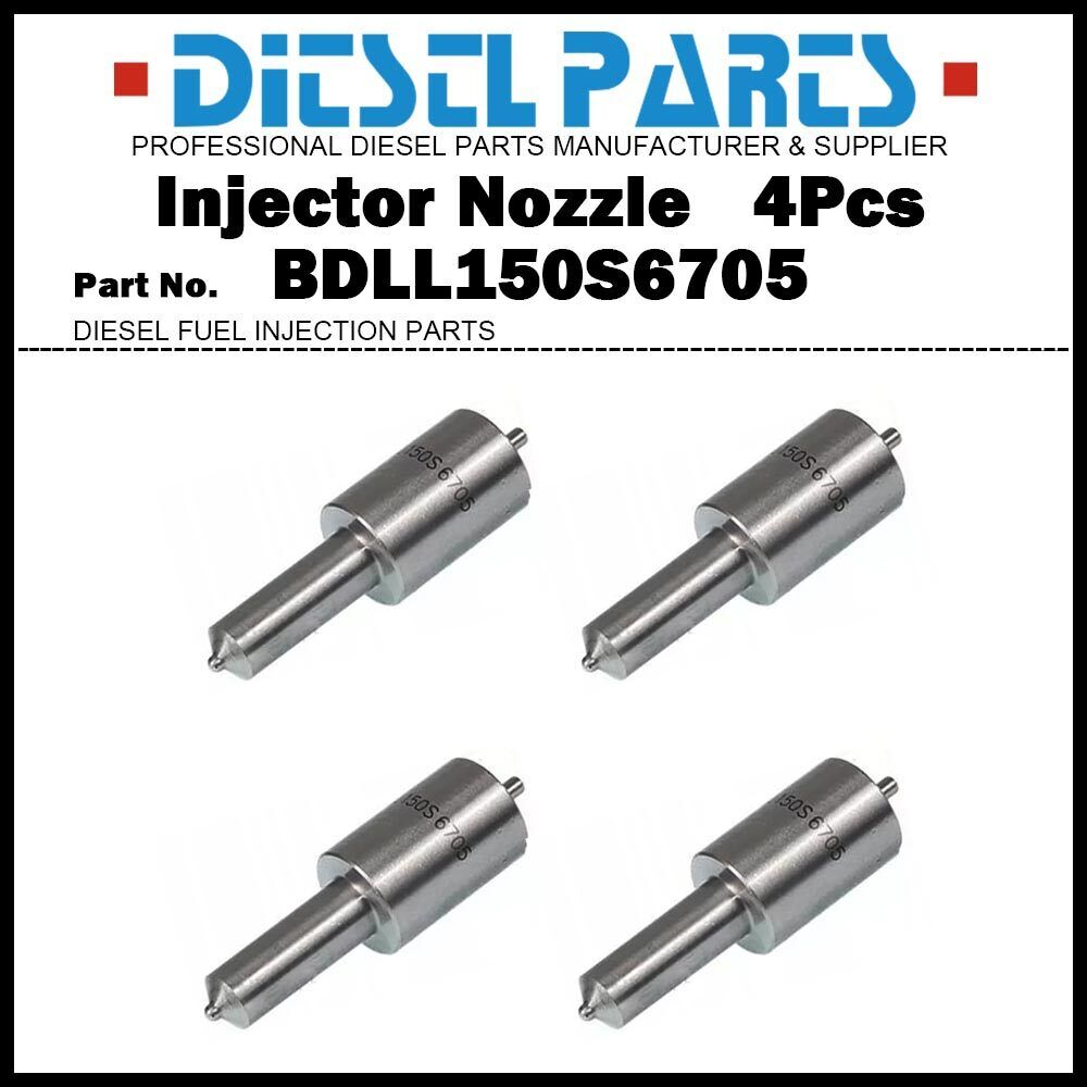 4Pcs Injector Nozzle BDLL150S6705 1447227M1 2645C609 for 4Pcs Injector Nozzle BDLL150S6705 1447227M1 2645C609 for