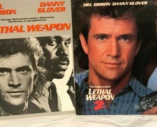Lethal Weapon 1 & 2 LASERDISC Mel Gibson, Danny Glover