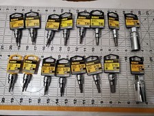 DeWalt Metric SAE Torx 3/8" Socket Lot Brand New Reseller Allen Hex