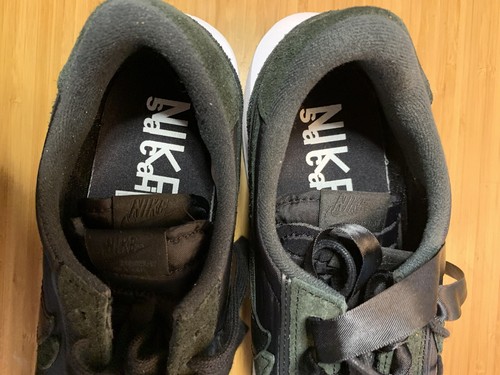 Nike LD Waffle Sacai Black Nylon Size US 11 - Picture 4 of 6
