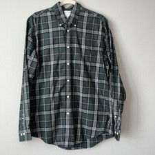 Brooks Brothers Regent Green Plaid Men's Shirt / SZ L