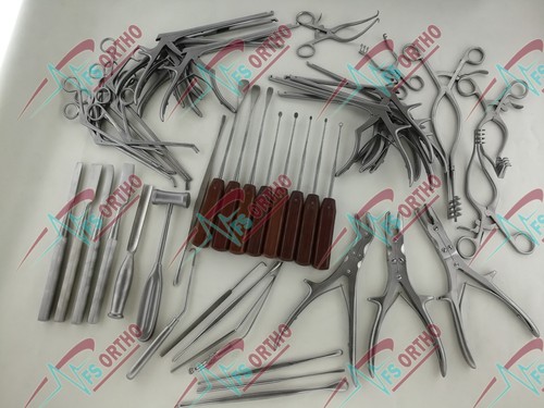 Laminectomy Complete Instrument Set Of 47 Pcs Spine Orthopedic Instruments A+ - Picture 2 of 7