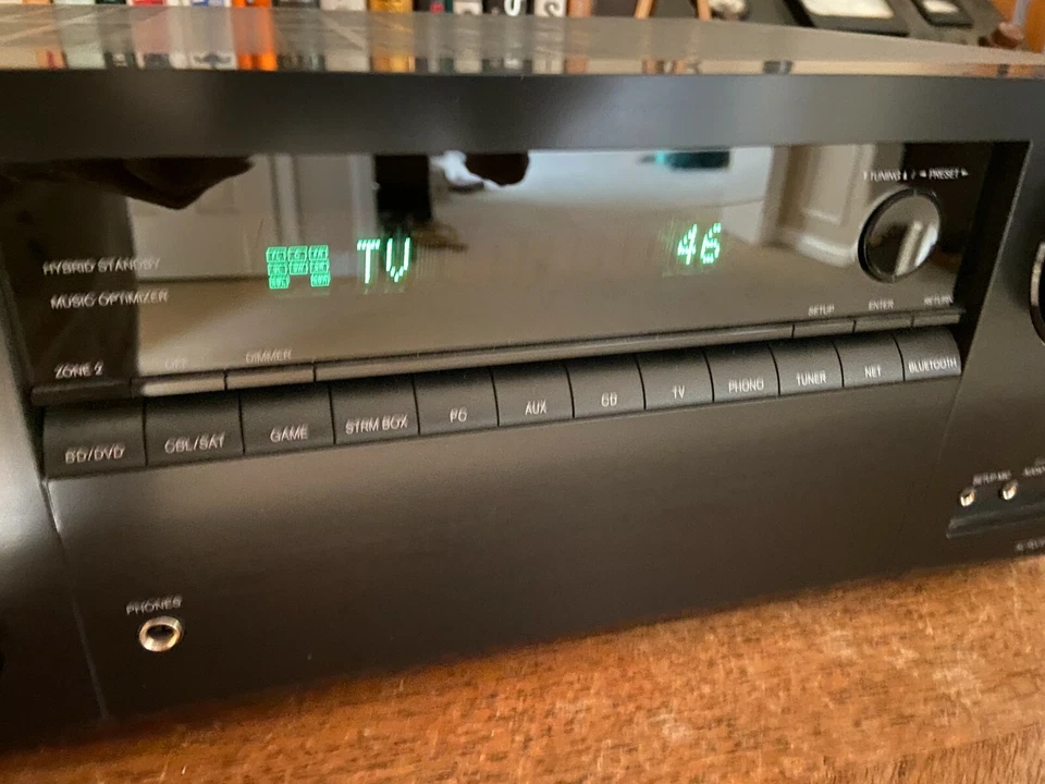 Onkyo TX-NR686 A/V 7.2 THX DTS Atmos WiFi BT Receiver Bundled w/Remote & Extras - Image 2 of 4