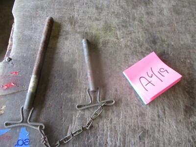 2 Weapon Cross Pins w/Chain for M23 Vehicle Weapon Mount | eBay