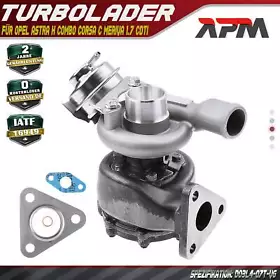 Turbolader für Opel Astra H L48 L35 Combo Corsa C Meriva 1.7 CDTi 49131-06007