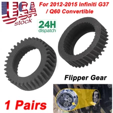 Left & Right Flipper Gear For 2012+ Infiniti G37 & Q60 Convertible Flapper Gear