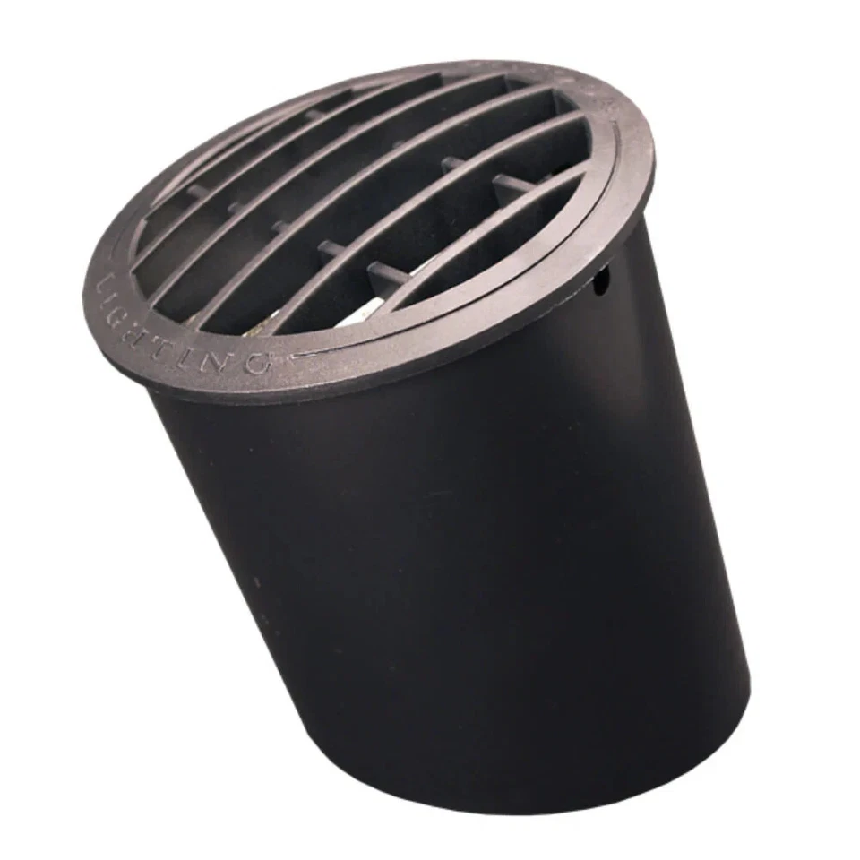 ÚNICA ILUMINACIÓN POZO LUZ F200 MARRÓN 12V LED 5W 320LM 3000K 25' CON REJILLA F225 Foto 4 de 4