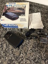 Vintage WHISTLER 1250 Radar / Laser Detector In Original Box 