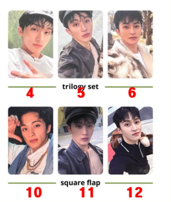 NCT MARK THE FIRSTFRUIT First Juice/ Trilogy / Square Flap