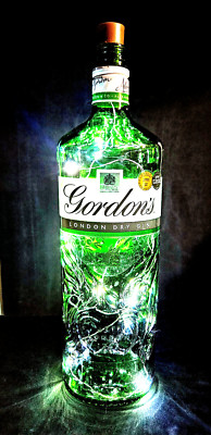 Gordon's London Dry Gin Lampe Nachtlicht Stimmungslampe 1 ltr Gr.