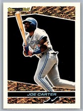 1993 Topps Black Gold #26 - Joe Carter - Toronto Blue Jays