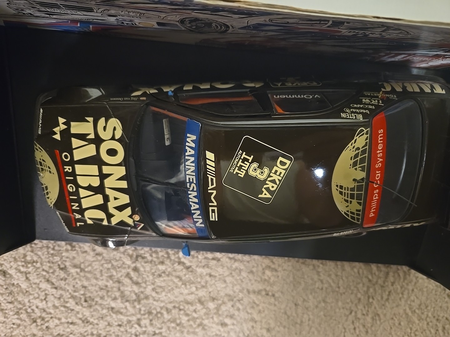 1/18 Minichamps UT Models 3 Mercedes AMG Ommen DTM 1995 Damaged