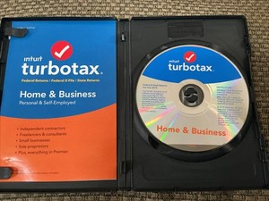 TurboTax 2018 Home & Business CD For Windows And Mac