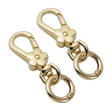 Key Chain Quick Release Key Ring, Car Keychain Holder Clip with Easy Detachab...