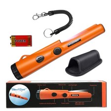 Pinpoint Metal Detector Pinpointer - Fully Waterproof with Orange Color Inclu