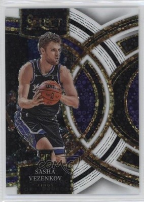 2023 Select Premier Level White Disco Prizm 45/75 Sasha Vezenkov Rookie RC 1b7p