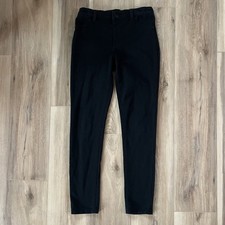 Girls Black Cotton Super Stretch Pants Jeans with Pockets by Cat  Jack sz 10/12
