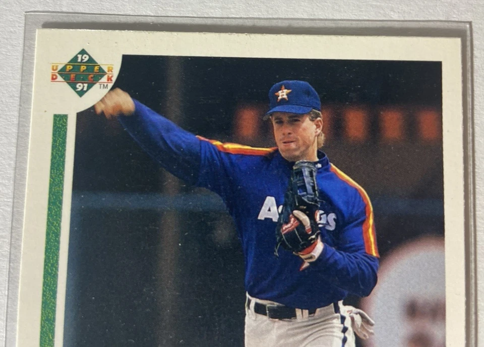 Jeff Bagwell 1991 Upper Deck Rookie Card #755 RC Autograph In Person Auto - Image 3 of 4