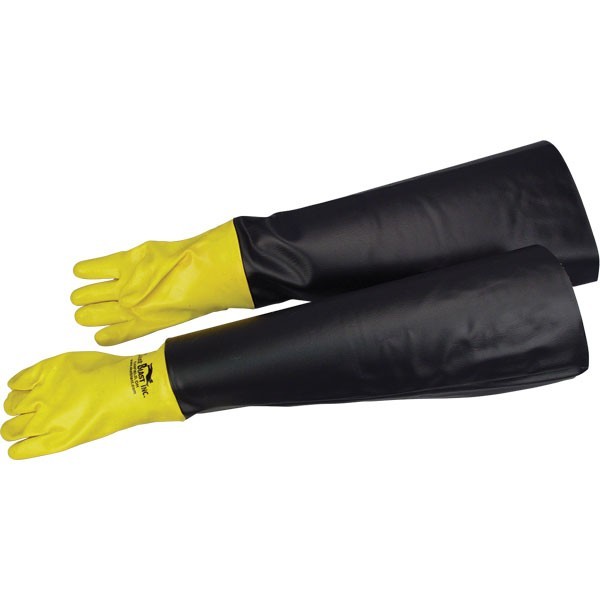 32"L Skat Blast Sandblast Cabinet Gloves, Pair #6052-00