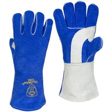 Tillman 1250 14" Premium Insulated Split Cowhide Stick Welding Gloves, X-Large