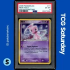 2006 POKEMON EX HOLON PHANTOMS #111/110 MEW HOLO PSA 6
