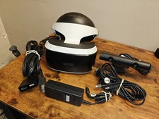 Sony Playstation VR Headset for Ps4 (Missing Interface) Power, Camera, Only See