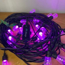 LED iMagic Outdoor String Lights Smart RGB Patio Lights Multicolor Party Holiday