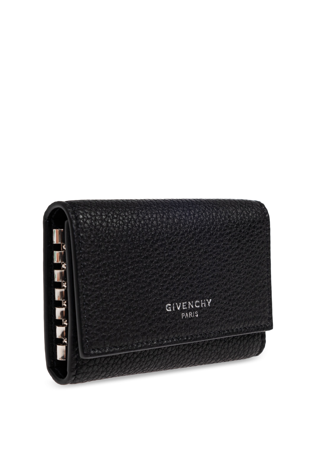 GIVENCHY Black Leather Key Case New & Authentic image 3