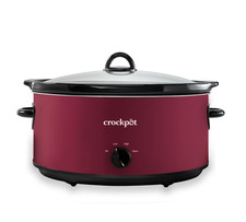 Crock-Pot Manual 8-Quart Slow Cooker, Rhubarb