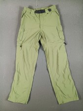 Boys Scouts Of America Pants Mens Small 30x31 Green Cargo Switchback Uniform BSA