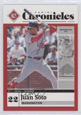 2020 Panini Chronicles Red 7/100 Juan Soto #4 0c3