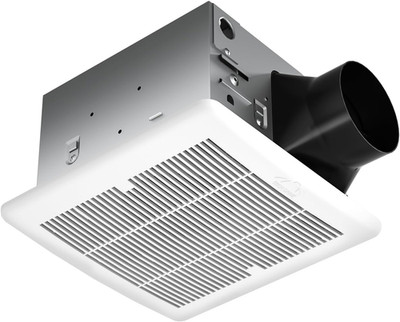 Tech Drive Super Quiet 110 CFM, 1.5 Sone Bathroom Ventilation and Exhaust Fan wi