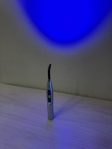 Dental Wireless Cordless LED Cure Curing Light 2200mAh for Dentist UV SILVER