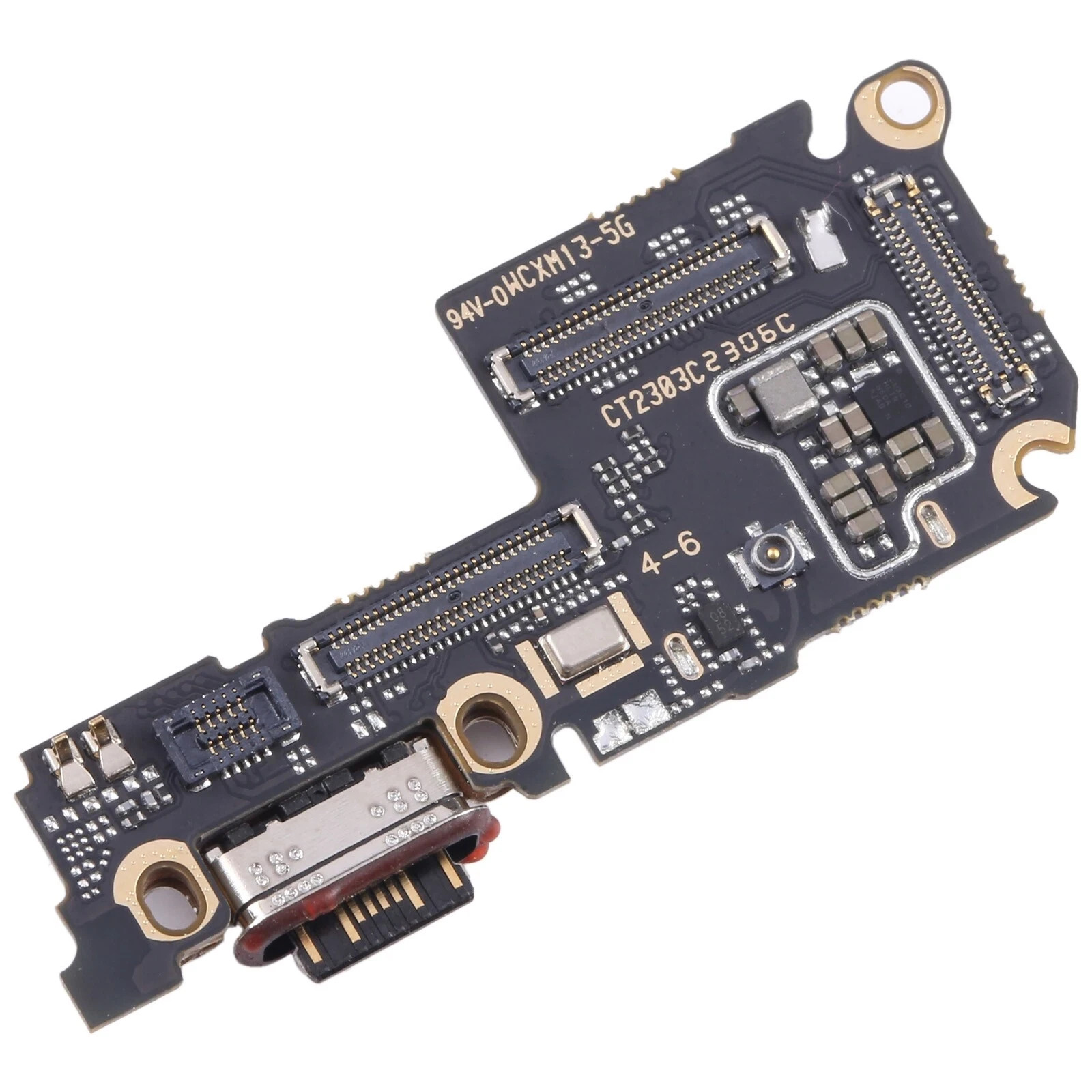 PCB CONNETTORE RICARICA DOCK CARICA XIAOMI MI 13 2211133C ORIGINALE RIGENERATO - immagine 2