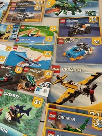 LEGO CREATOR INSTRUCTION BOOK MANUAL ONLY LOT 31012 4894 31066 6913 31006 31058