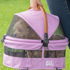 No-Zip View 360 Ultra Lite Pet Safety Carrier  Car Seat for Small Dogs  Cats P