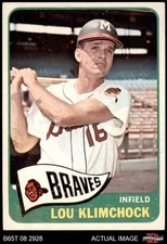 1965 Topps #542 Lou Klimchock Braves 7.5 - NM+
