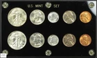 1947 P & D United States Silver 10-Coin Mint Set (Gorgeous MS BU)