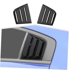 Side Window Louvers Cover Shades fit for 2011 Dodge Carbon Fiber Look A