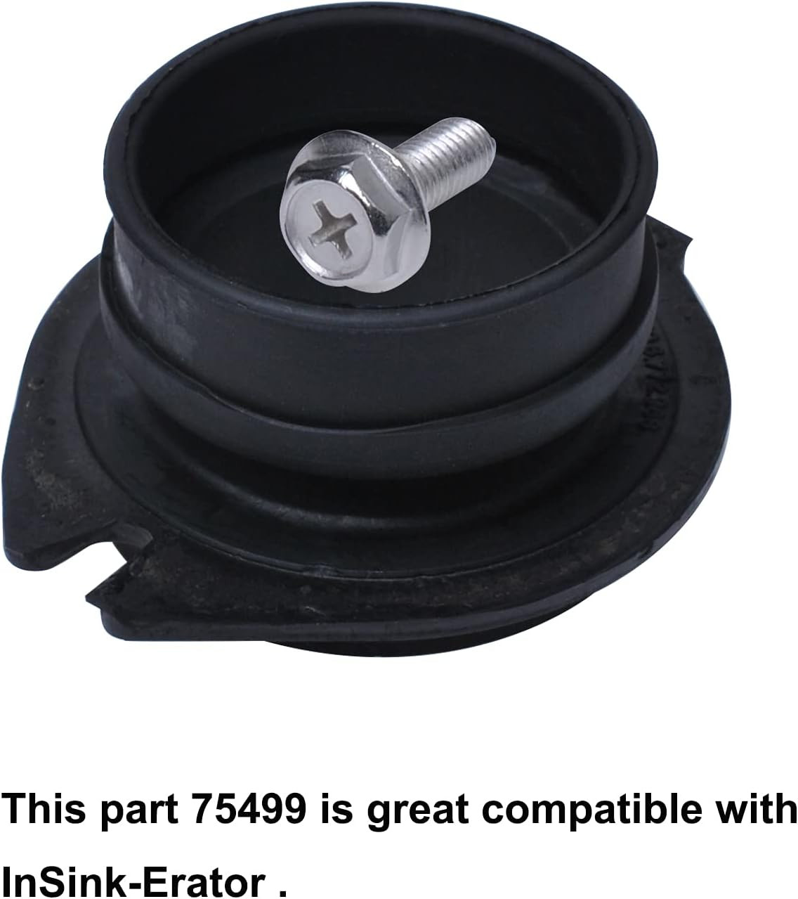 Flex Coupler 75499 Garbage Disposal Replacement Parts for Insink-Erator Anti-Vib