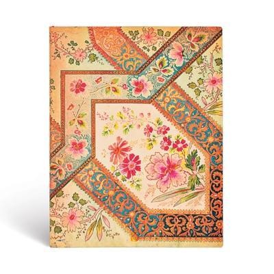Paperblanks Blumenpracht Bukett auf Elfenbein Notizbuch Ultra Flexi Liniert 176 