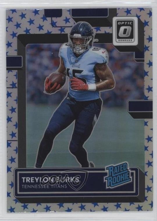 2022 Panini Donruss Optic Rated Stars Prizm Treylon Burks #212 Rookie RC 0v33