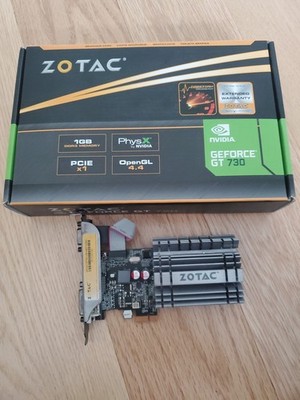 Zotac GeForce GT730 PCI-E EXPRESS 1GB Graphics Card Zt-71107-10l