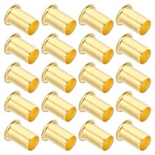 20Pcs 12mm OD x 9mm ID Tube Brass Compression Insert