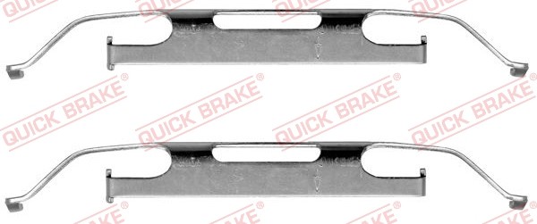 Fits QUICK BRAKE QB109-1223 Accessory Kit, disc brake pad QB109-1223 Brake pad - Image 15