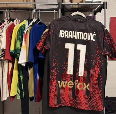 AC Milan Ibrahimović 11番 シャツ koché Milan X Koche - Ibrahimovic Jersey | eBay