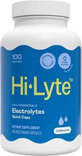 Hi-Lyte Electrolyte Replacement Rapid Rehydration - 100 Capsules - Exp 10/2027