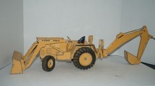Vintage Ertl FORD 755A Backhoe Loader 1:12 Scale Diecast Metal Tractor