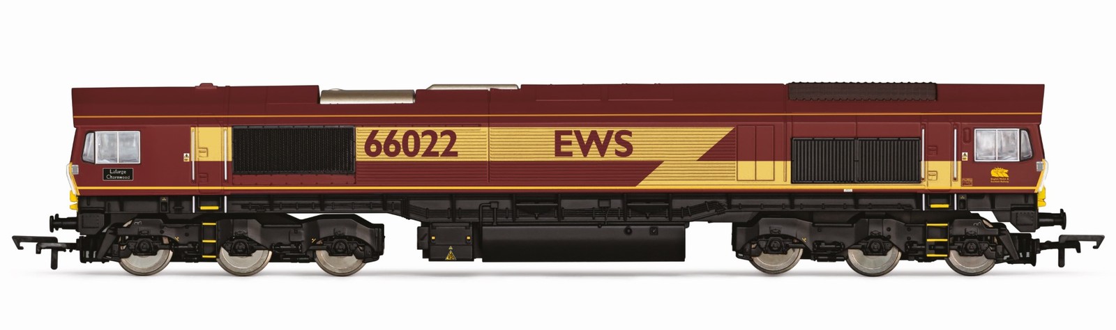 Hornby R30532 OO Gauge RailRoad Class 66 66022 'Lafarge Charnwood' EWS